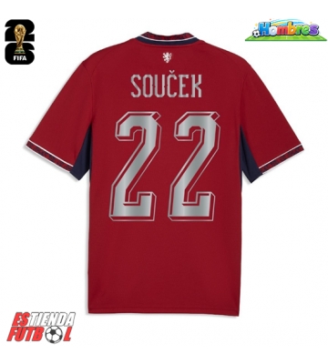 República Checa Tomas Soucek #22 Primera Equipación Mundial 2026 Manga Corta